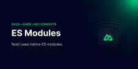 ES Modules · Nuxt Concepts's image