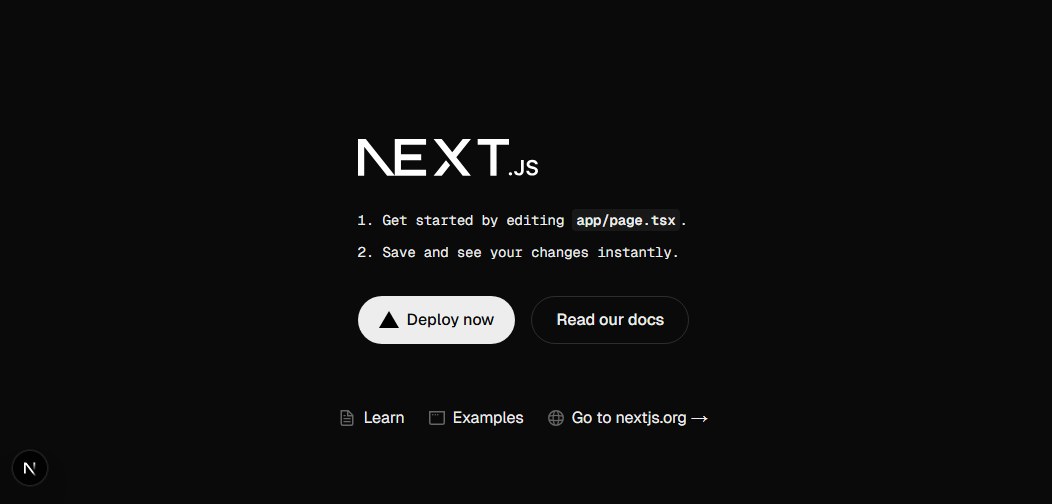 デフォルトページ