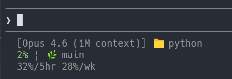 Featured image of post Claude Codeのステータスラインの設定を晒すだけ