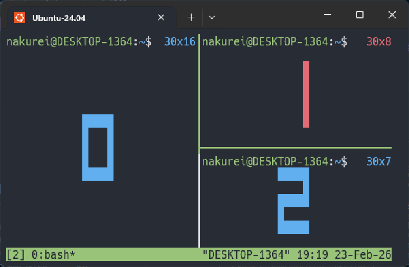 Featured image of post はじめてtmuxを触ってみたときのメモ