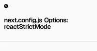 next.config.js Options: reactStrictMode | Next.js image