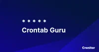 Crontab.guru - The cron schedule expression generator image