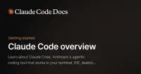Claude Code overview - Claude Code Docs image