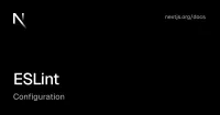 Configuration: ESLint | Next.js image
