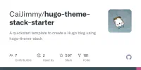 hugo-theme-stack-starter/config/_default at master · CaiJimmy/hugo-theme-stack-starter image