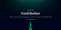 Contribution · Nuxt Community v4 image