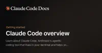 Claude Code overview - Claude Code Docs image