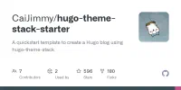 hugo-theme-stack-starter/config/_default at master · CaiJimmy/hugo-theme-stack-starter image